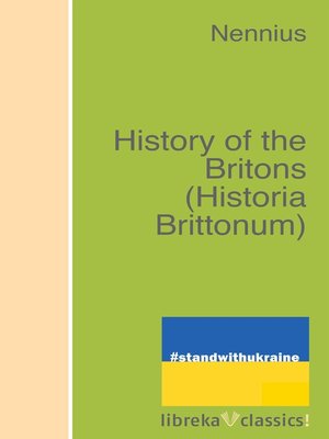 cover image of History of the Britons (Historia Brittonum)